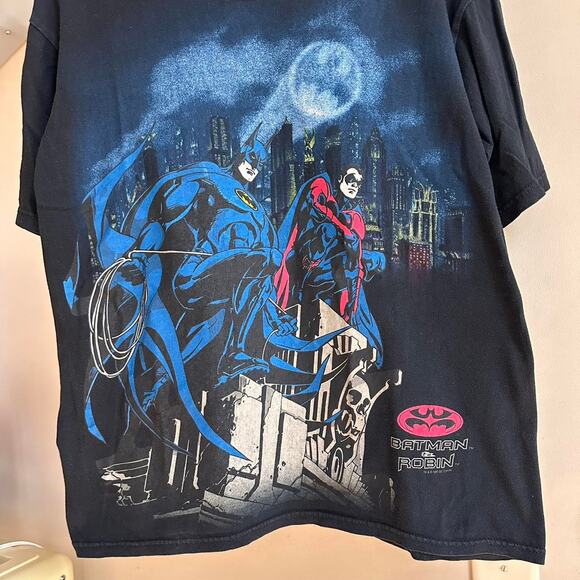 Vintage 1997 Batman And Robin Shirt - Picture 3 of 6